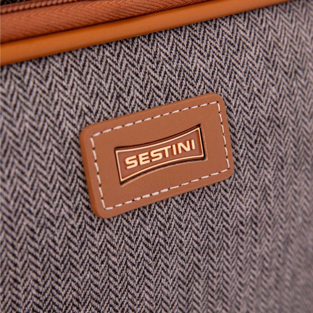 Mala de Viagem Bordo com Rodas 360° Royale - Cinza Cinza 6