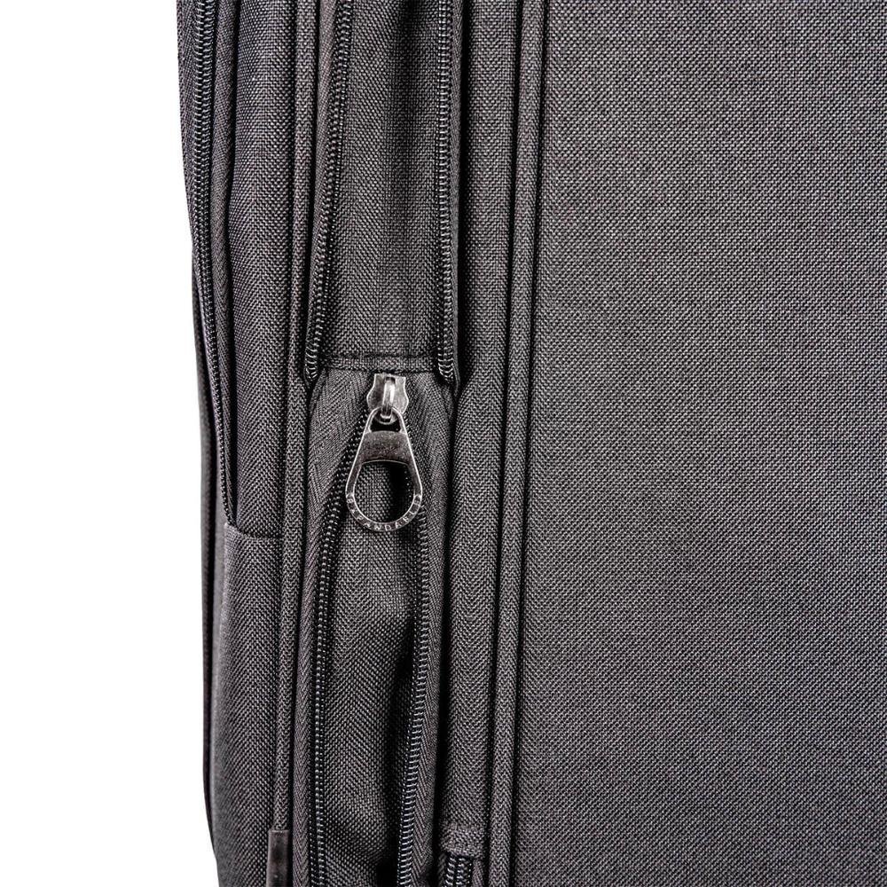 Mala de Viagem Bordo com Rodas 360º Ultralight Hug 2T - Cinza Grafite Cinza 8