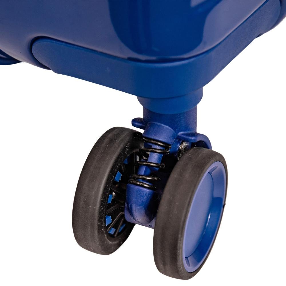 Mala de Viagem Grande com Rodas 360° Trunk - Azul Azul 7