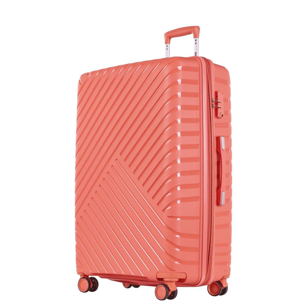 Mala de Viagem Grande com Rodas 360º PP Max - Coral Laranja 3