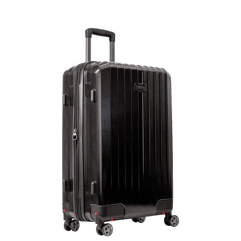 Mala de Viagem Média com Rodas 360° Titanium - Preto Preto 2