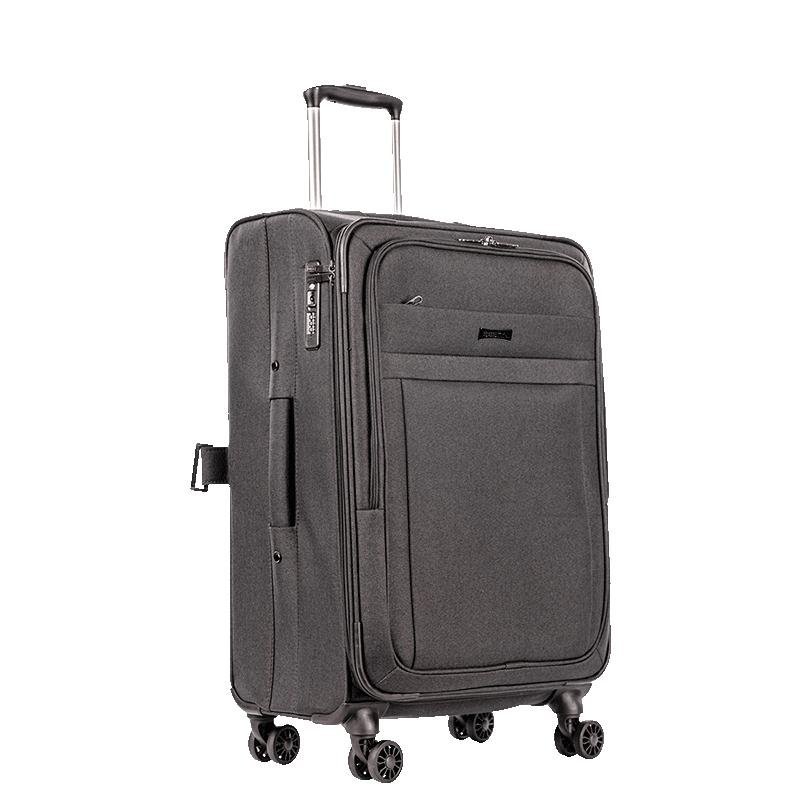 Mala de Viagem Média com Rodas 360° Ultralight Hug 2T - Cinza Grafite Cinza 2