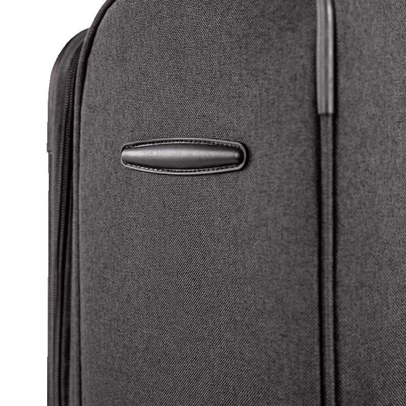 Mala de Viagem Média com Rodas 360° Ultralight Hug 2T - Cinza Grafite Cinza 12