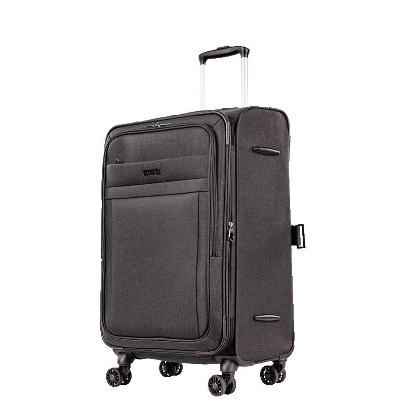 Mala de Viagem Média com Rodas 360° Ultralight Hug 2T - Cinza Grafite Cinza 3