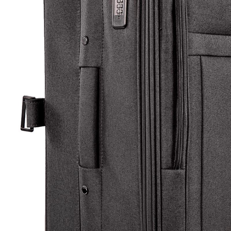 Mala de Viagem Média com Rodas 360° Ultralight Hug 2T - Cinza Grafite Cinza 9