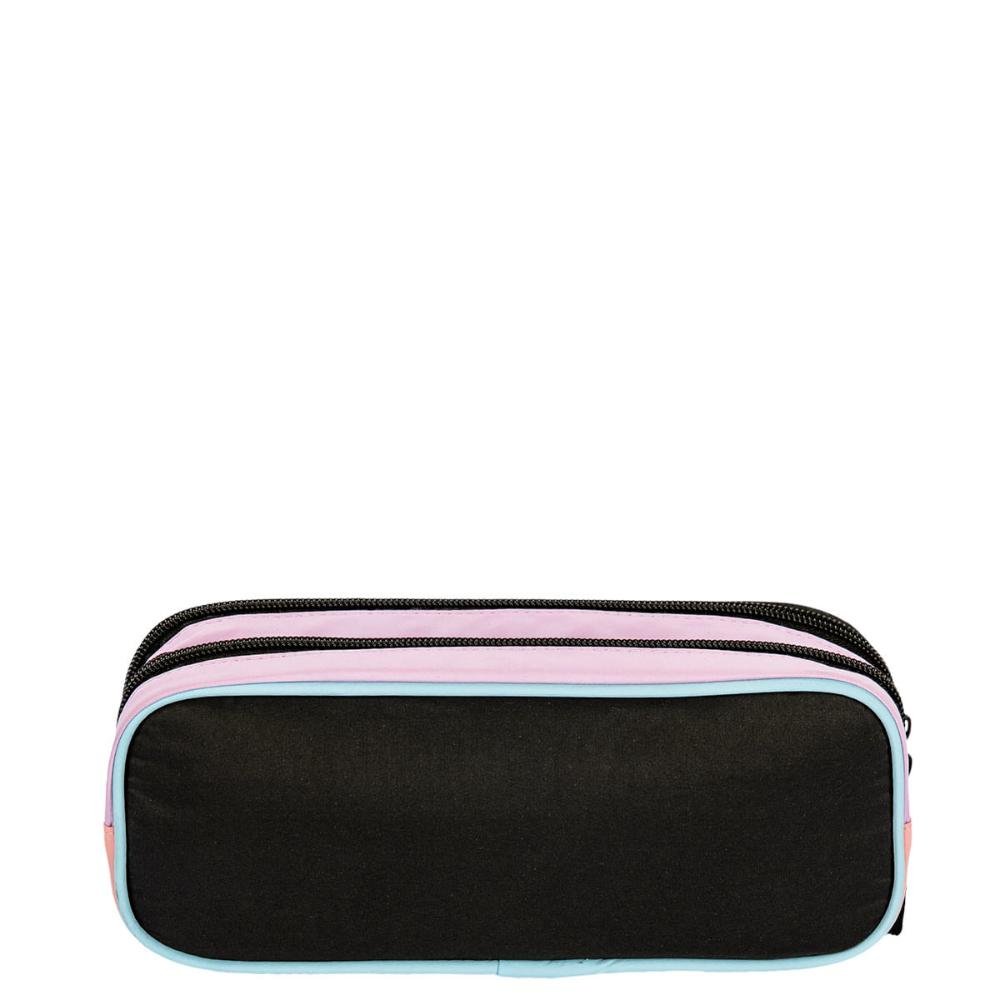 Estojo 2 Compartimentos Paul Frank Authentic - Color Fun Azul 4