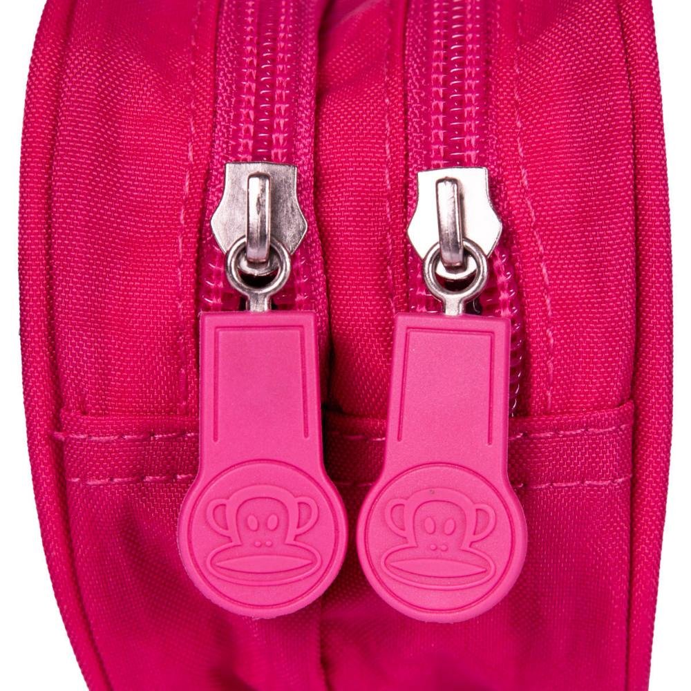 Estojo 2 Compartimentos Paul Frank Classics - Dark Rosa - Pink Pink 5