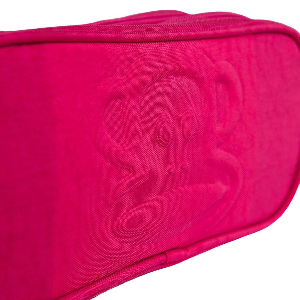 Estojo 2 Compartimentos Paul Frank Classics - Dark Rosa - Pink Pink 6