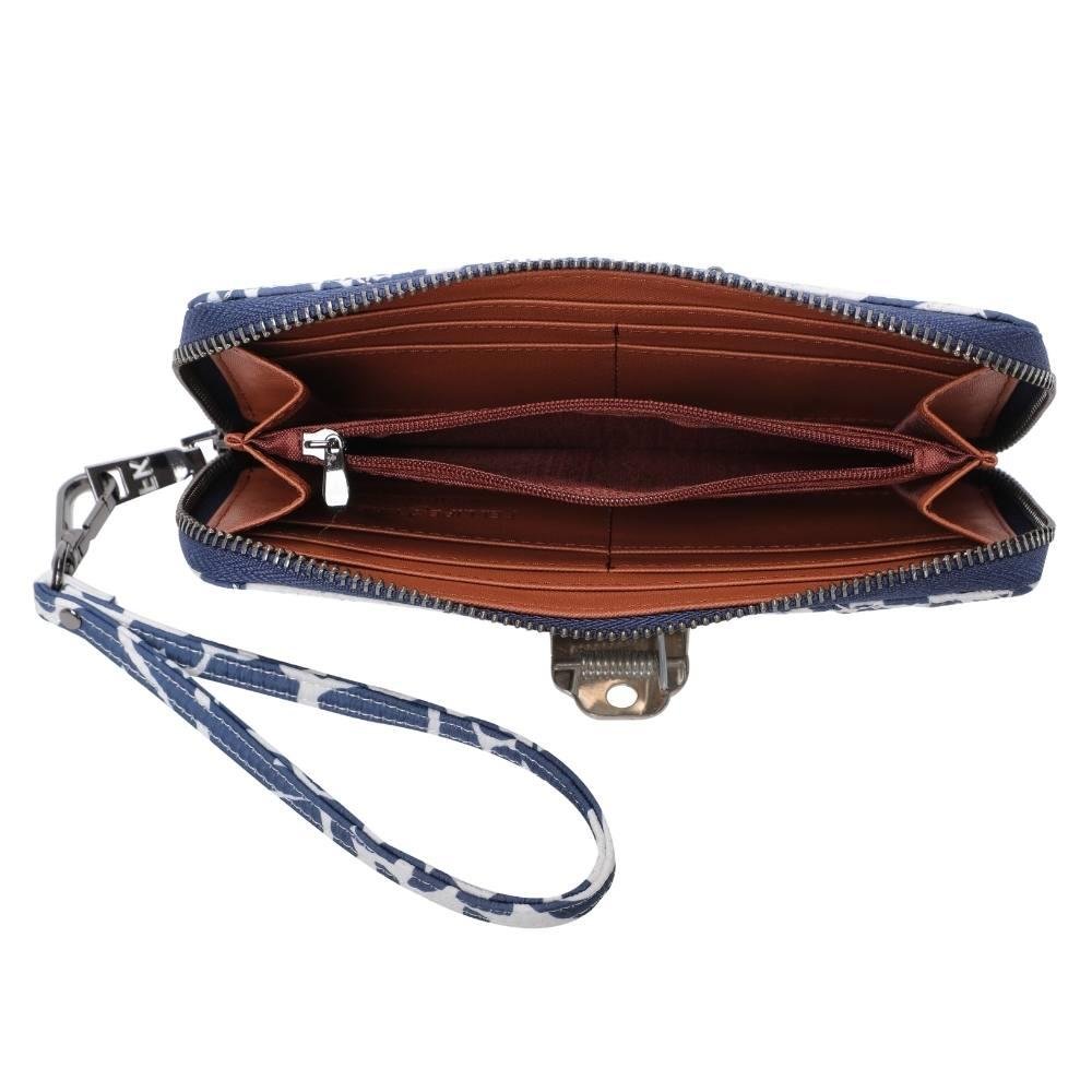 Carteira Ziper Grande Fellipe Krein Ss23 Fk654 - Azul Azul 7