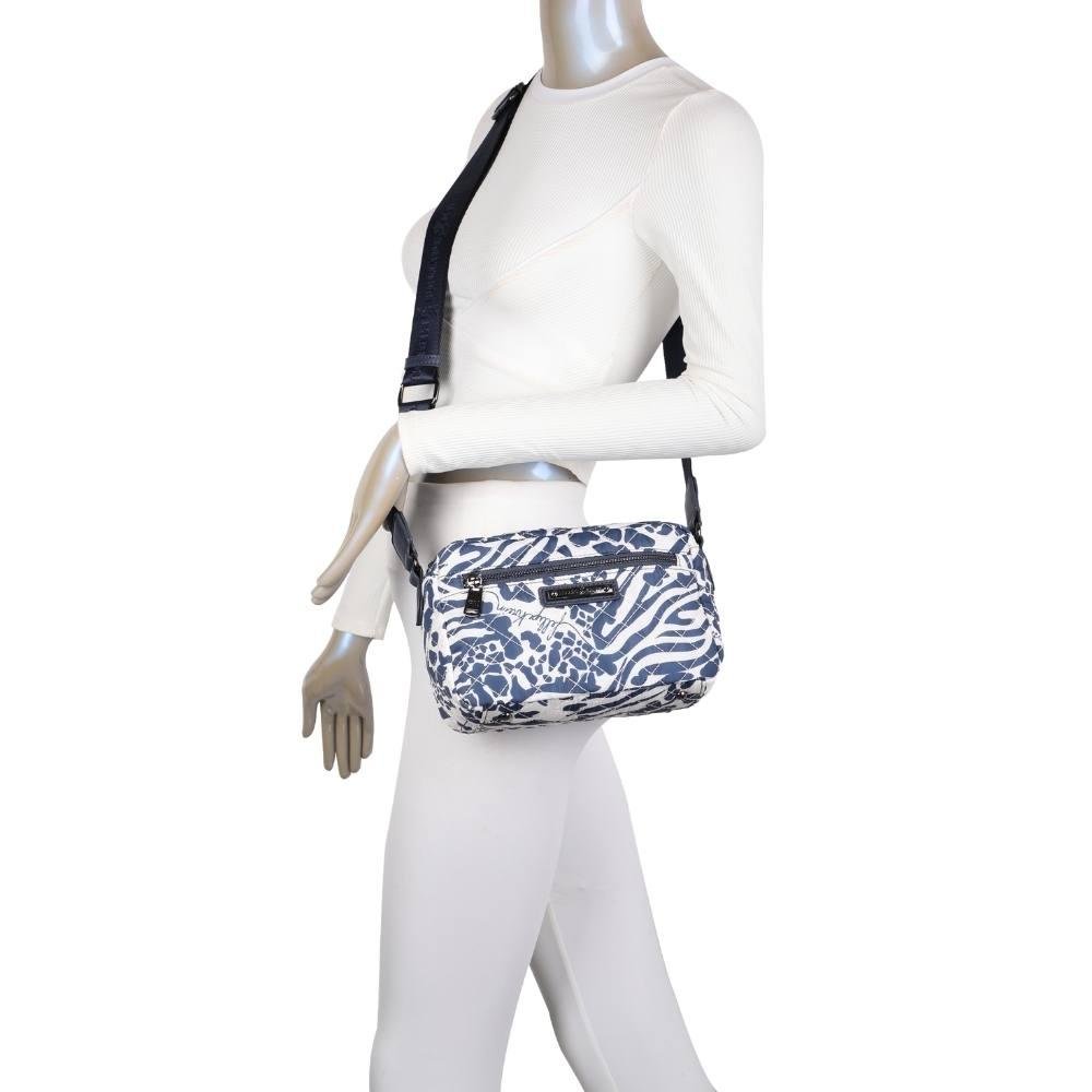 Bolsa Tiracolo Média Fellipe Krein Ss23 Matelassê Casual Fk644 - Azul Azul 5