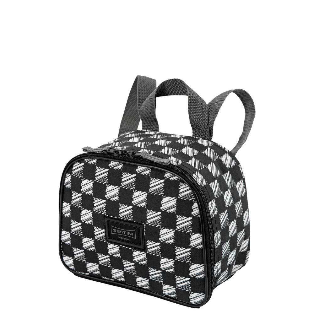 Lancheira Pequena Sestini Skate - Colorido Preto 3