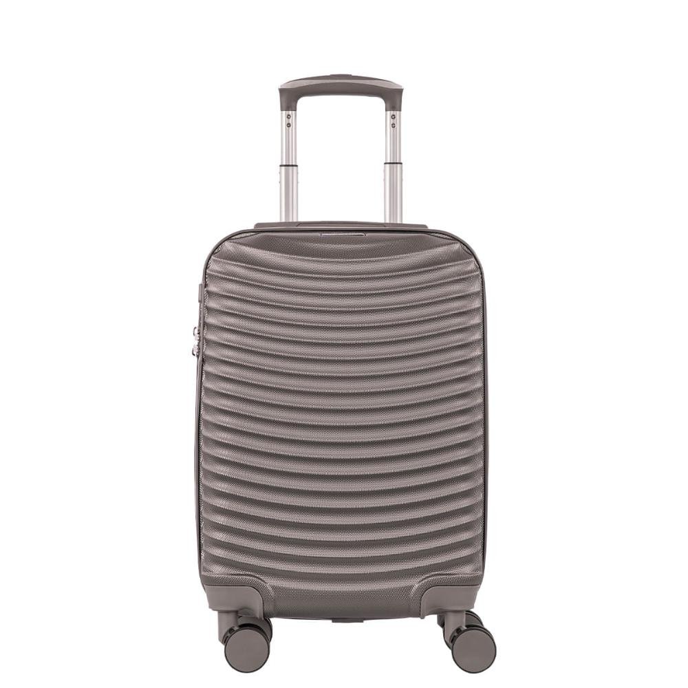 Mala de Viagem Bordo com Rodas 360° Vega 3T - Cinza Grafite Cinza 1