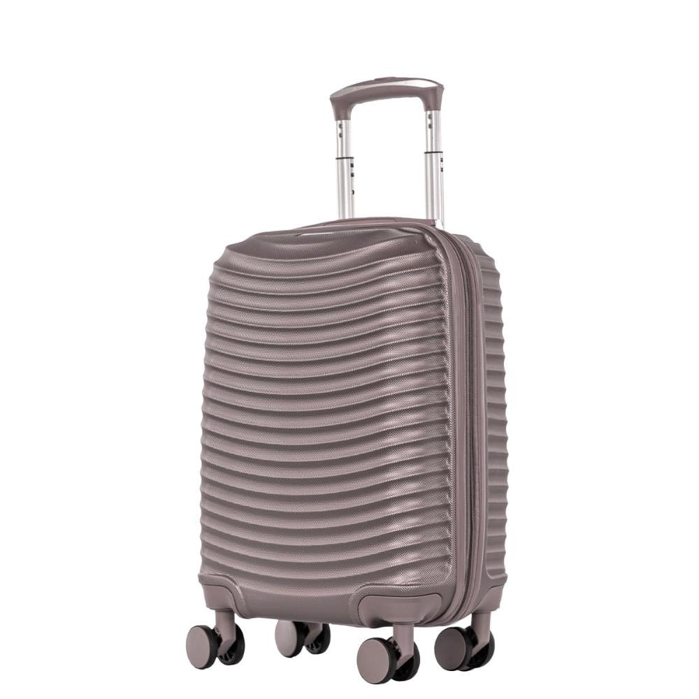 Mala de Viagem Bordo com Rodas 360° Vega 3T - Cinza Grafite Cinza 3