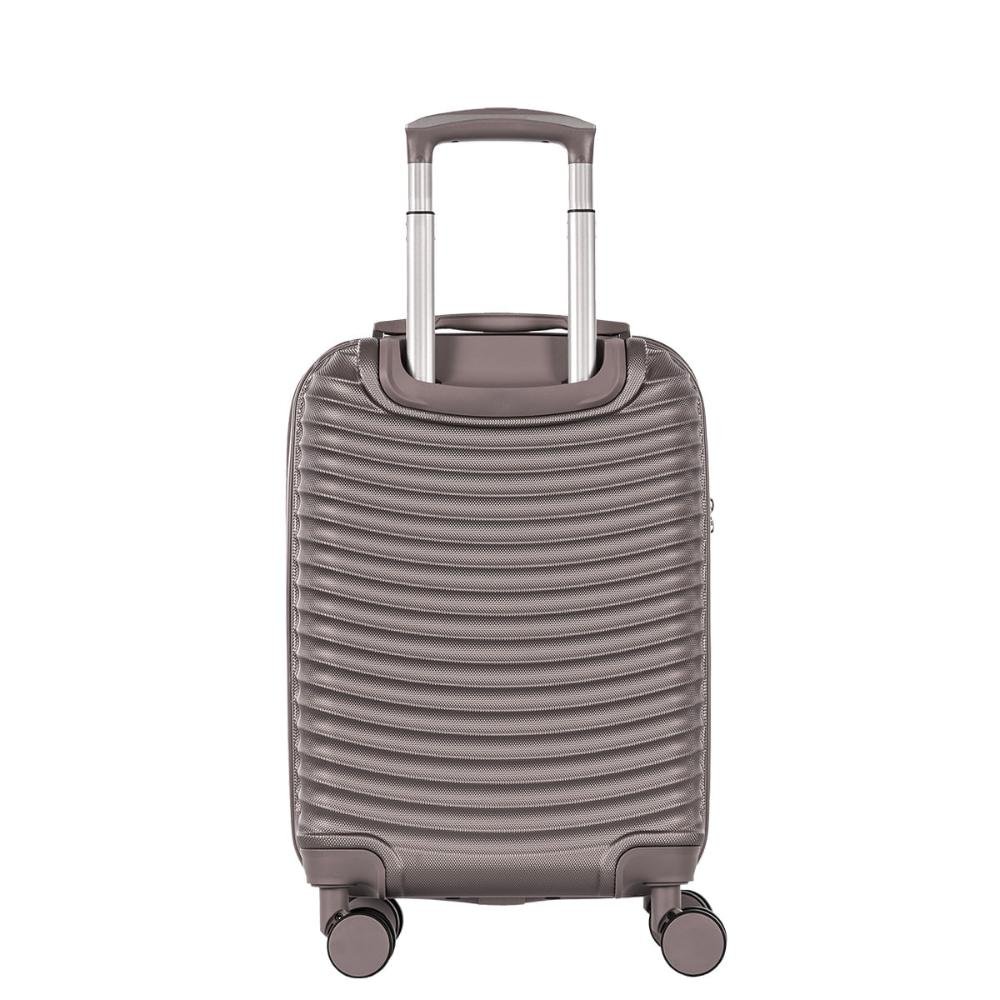 Mala de Viagem Bordo com Rodas 360° Vega 3T - Cinza Grafite Cinza 4