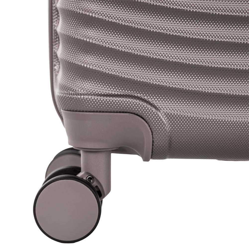 Mala de Viagem Bordo com Rodas 360° Vega 3T - Cinza Grafite Cinza 9