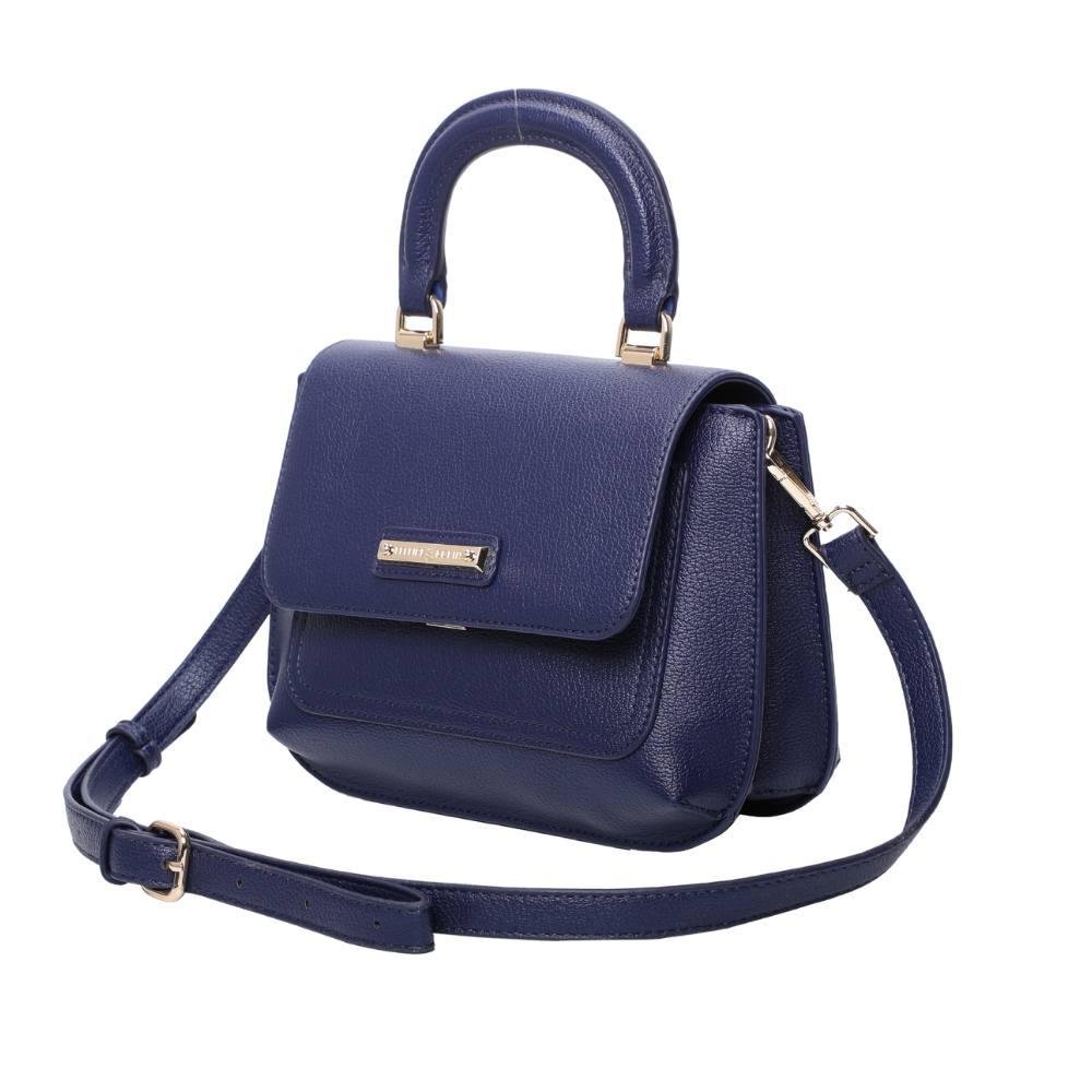 Cross Bag Pequena 3 Compartimentos Fellipe Krein Aw23 Transversal FK562 - Azul Azul 6