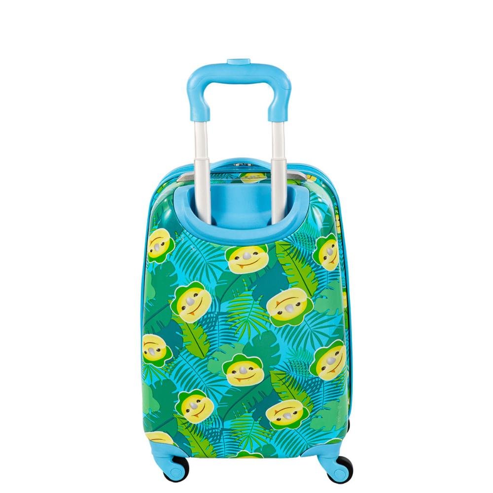 Mala de Viagem Pequena com Rodas 360° Sestini Kids Dino 3 - Colorido Multicores 12