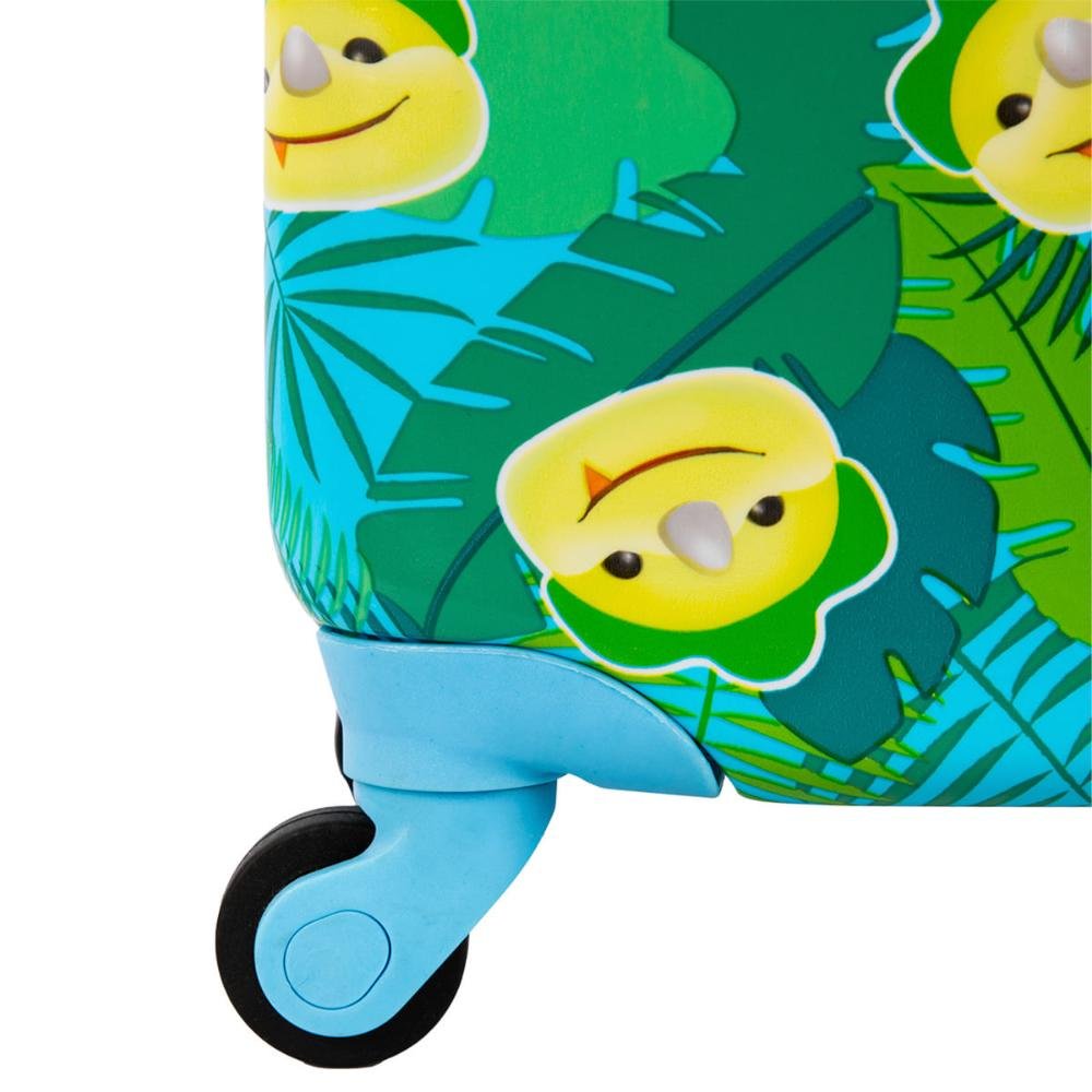 Mala de Viagem Pequena com Rodas 360° Sestini Kids Dino 3 - Colorido Multicores 8