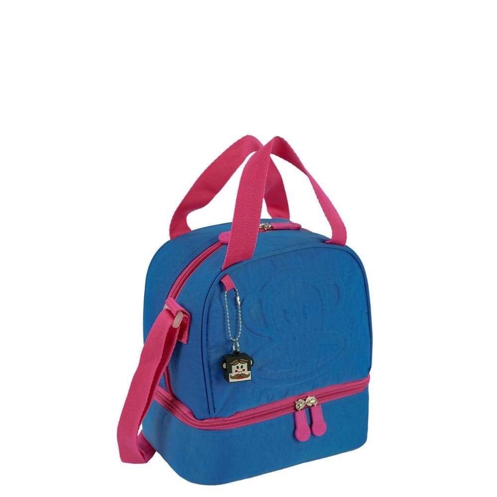 Lancheira 2 Compartimentos Paul Frank Classics Azul - Aquamarine Azul 2