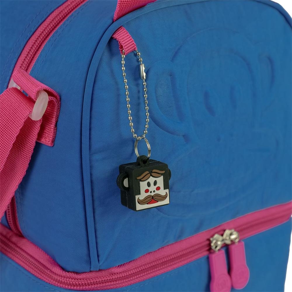 Lancheira 2 Compartimentos Paul Frank Classics Azul - Aquamarine Azul 5