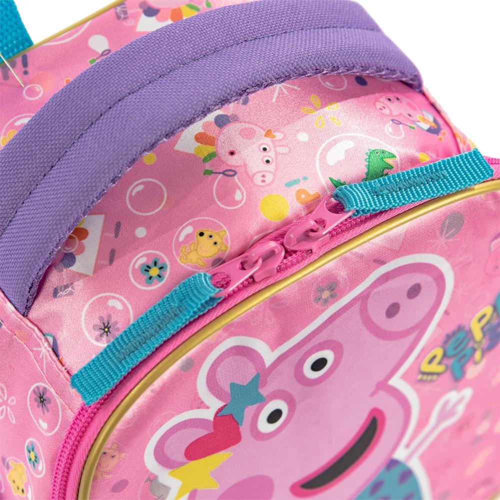 Lancheira Especial Peppa Dots - Colorido Multicores 7