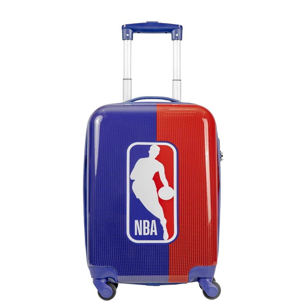 Mala de Viagem Bordo com Rodas 360° Pc Nba Space Colorido - Vermelho Azul 2
