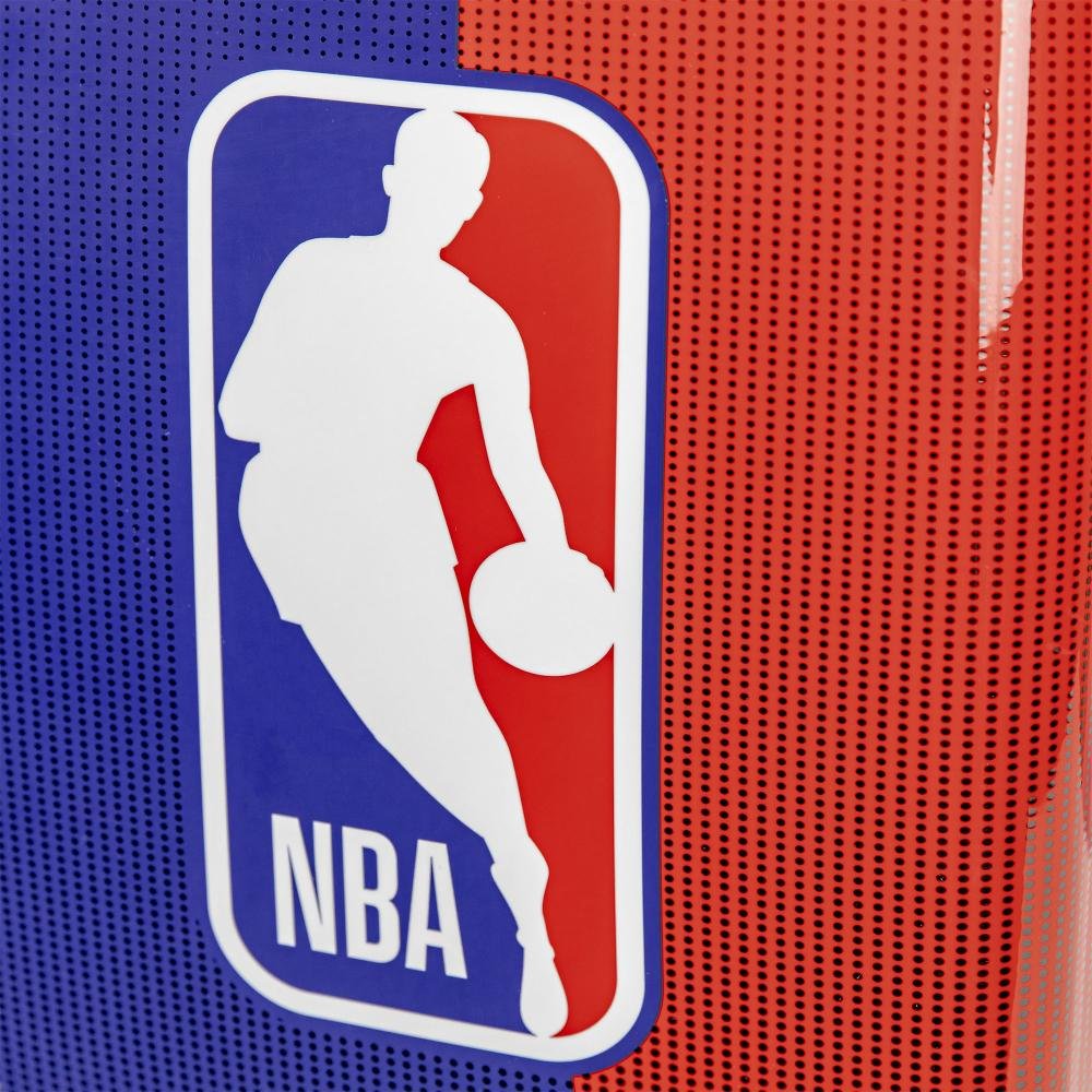 Mala de Viagem Bordo com Rodas 360° Pc Nba Space Colorido - Vermelho Azul 10