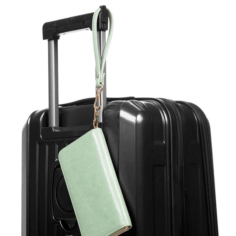 Mala de Viagem Bordo 10 kg ABS com Rodas 360° Titanium - Preto Preto 11