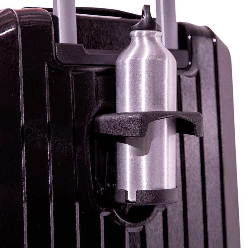 Mala de Viagem Bordo 10 kg ABS com Rodas 360° Titanium - Preto Preto 12