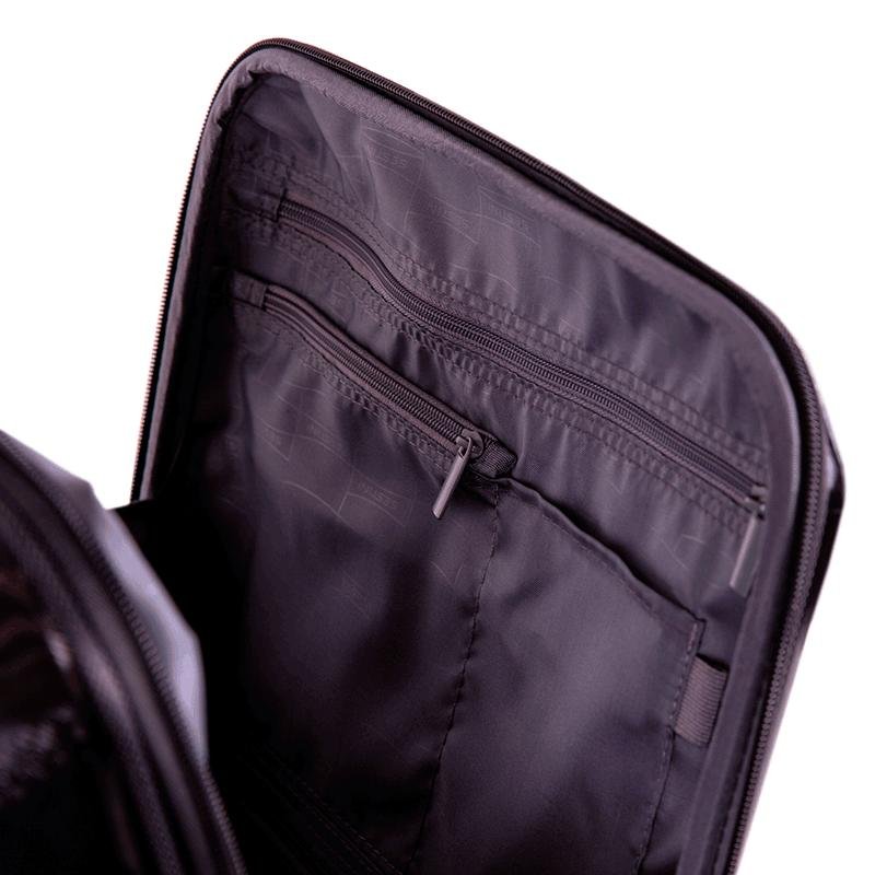 Mala de Viagem Bordo 10 kg ABS com Rodas 360° Titanium - Preto Preto 14