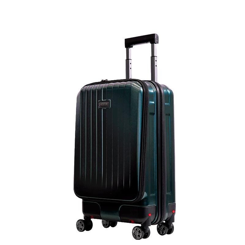 Mala de Viagem Bordo com Rodas 360° Titanium - Verde Verde Escuro 3