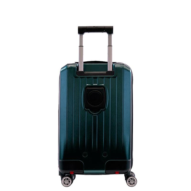 Mala de Viagem Bordo com Rodas 360° Titanium - Verde Verde Escuro 4