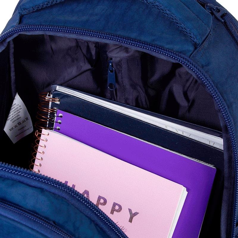 Mochila Carrinho 4 Rodas Sestini Rolling Crinkle - Azul Azul 5