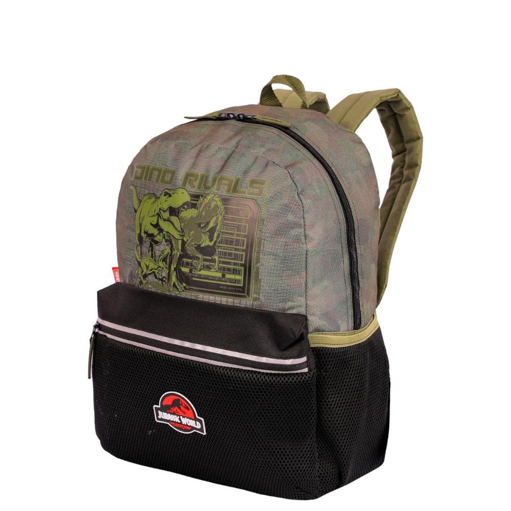 Mochila Grande Jurassic Rivals - Colorido Multicores 3