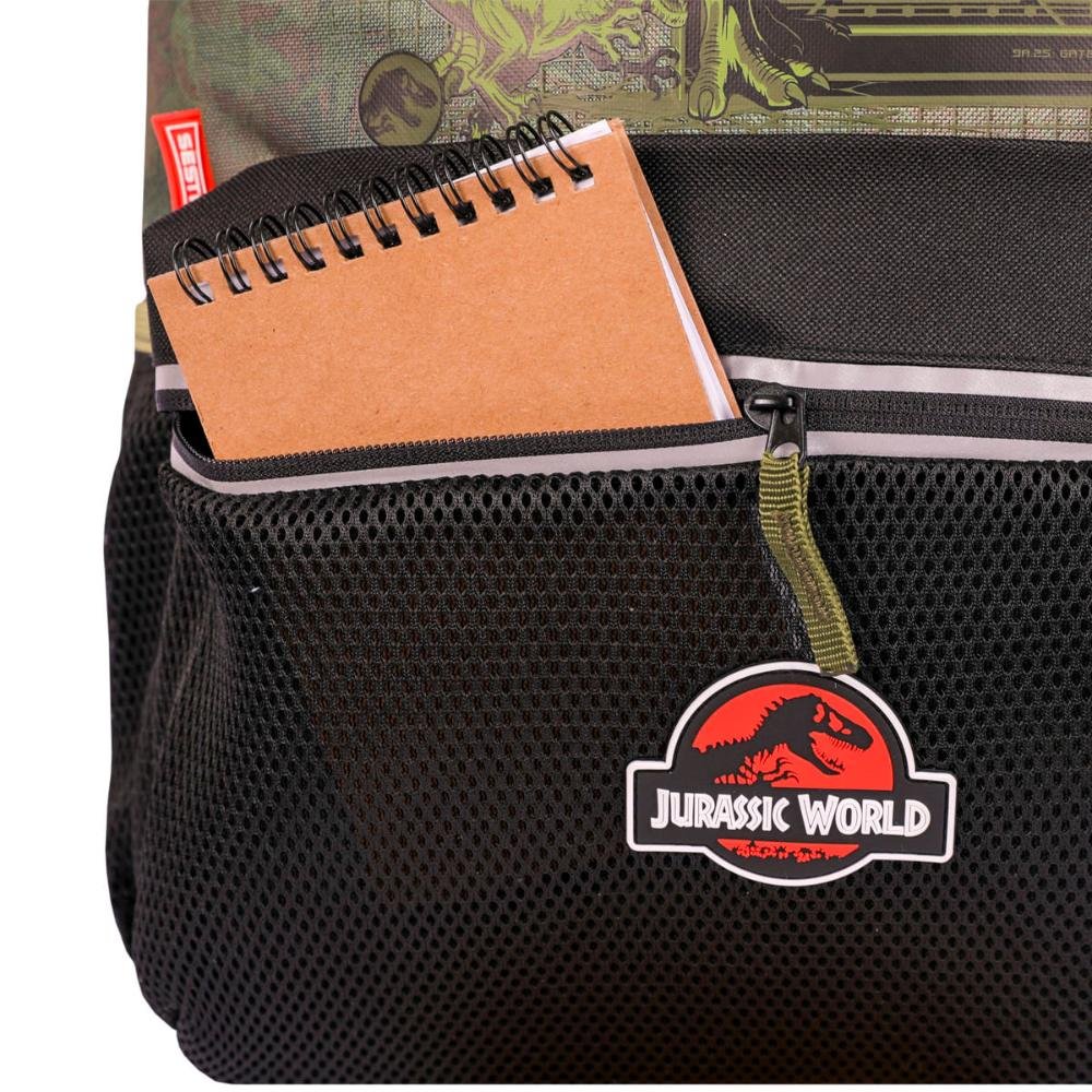 Mochila Grande Jurassic Rivals - Colorido Multicores 8