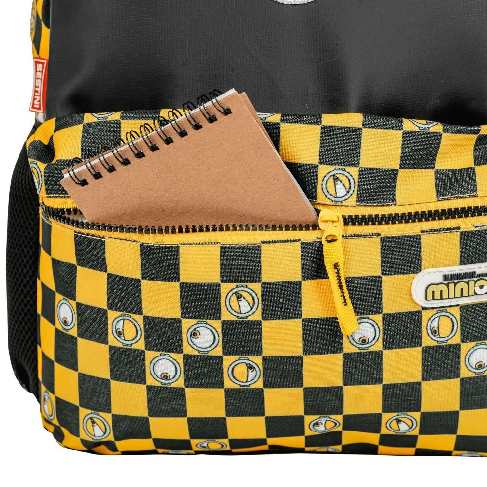Mochila Grande Minions Chess - Colorido Multicores 6