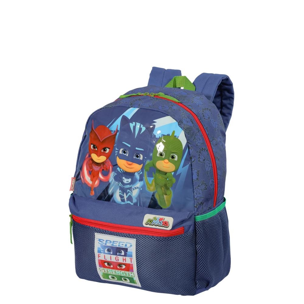 Mochila Média Pj Masks M Plus - Colorido Multicores 3