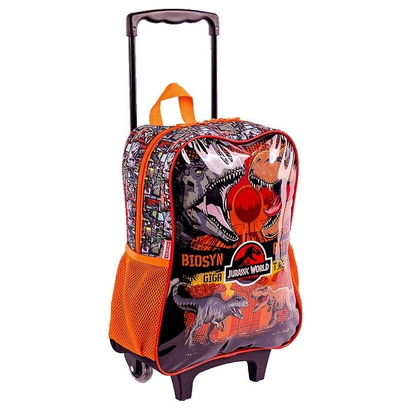 Mochilete Grande Jurassic Battle - Colorido Multicores 2