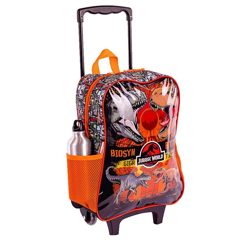 Mochilete Grande Jurassic Battle - Colorido Multicores 5