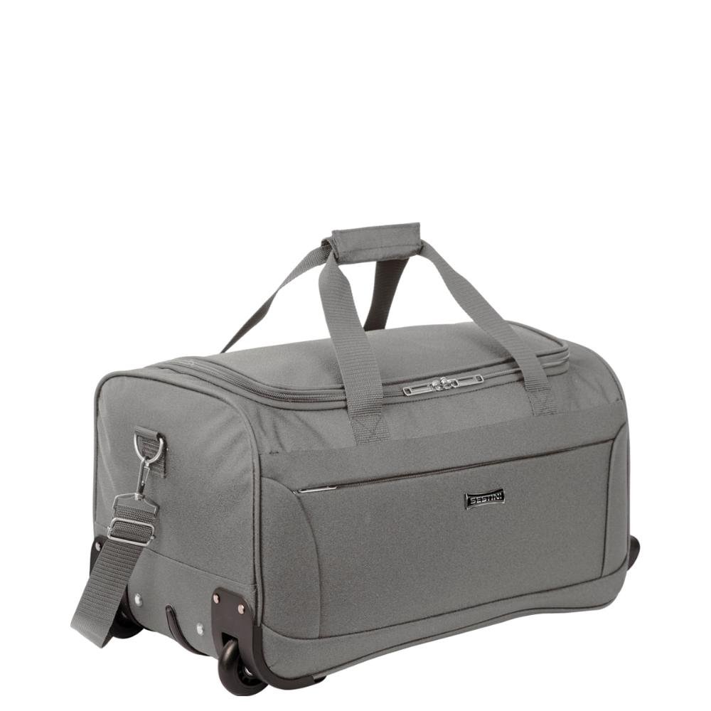 Sacola Com Carrinho Média Ultralight 5T Plus - Cinza Cinza 2