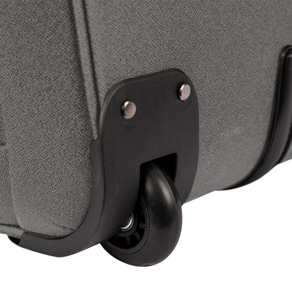Sacola Com Carrinho Média Ultralight 5T Plus - Cinza Cinza 6