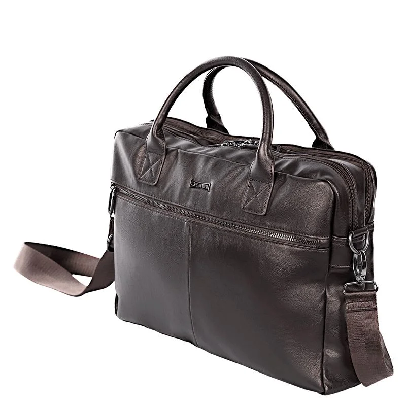 Pasta Executiva 2 Compartimentos Notebook 15 Sestini Active IV Marrom - Café Marrom 3