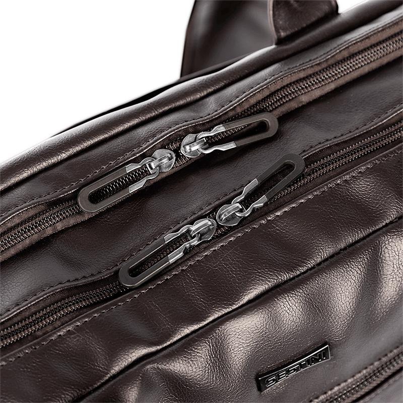 Pasta Executiva 2 Compartimentos Notebook 15 Sestini Active IV Marrom - Café Marrom 8