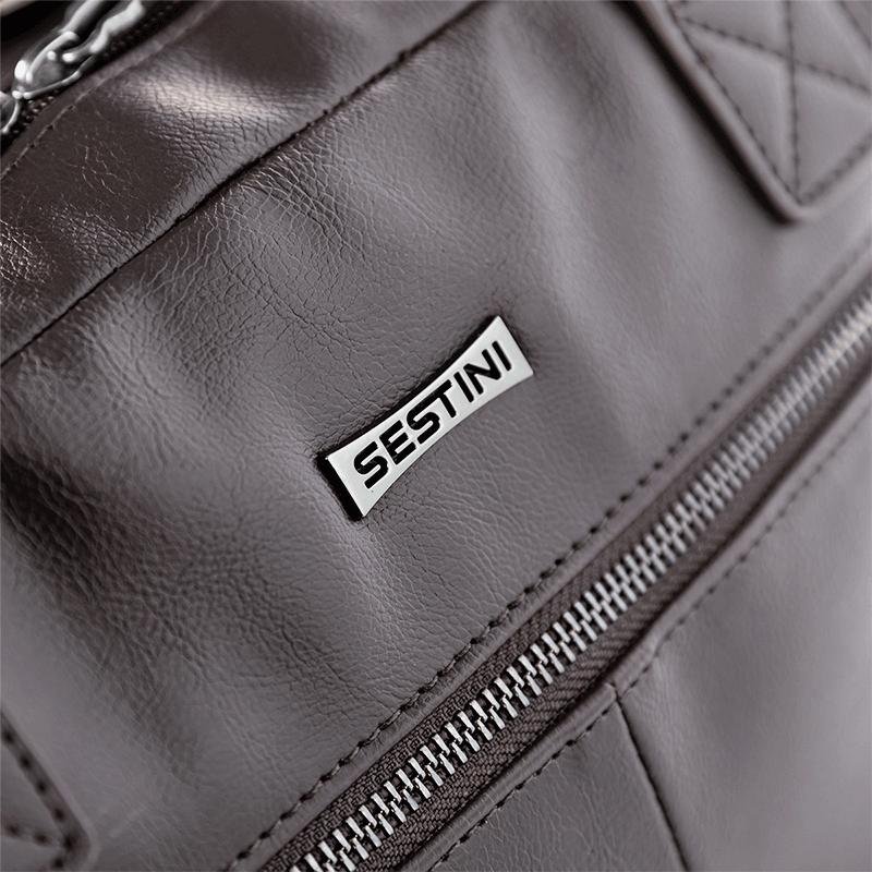 Pasta Executiva 2 Compartimentos Notebook 15 Sestini Active IV Marrom - Café Marrom 9