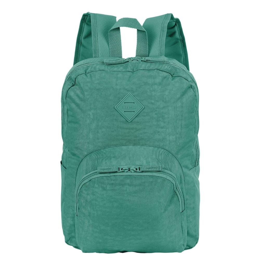 Mochila Sestini Happy Crinkle - Verde Jade Verde 1
