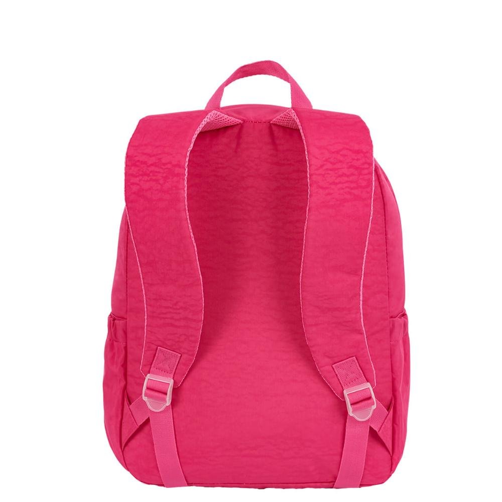 Mochila Grande Paul Frank T03 - Dark Pink Rosa 4