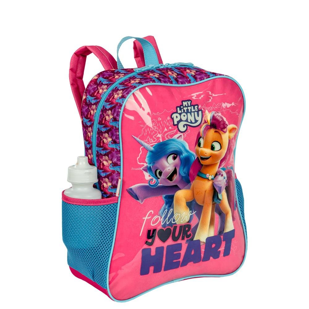 Mochila Grande My Little Pony Heart - Colorido Multicores 12