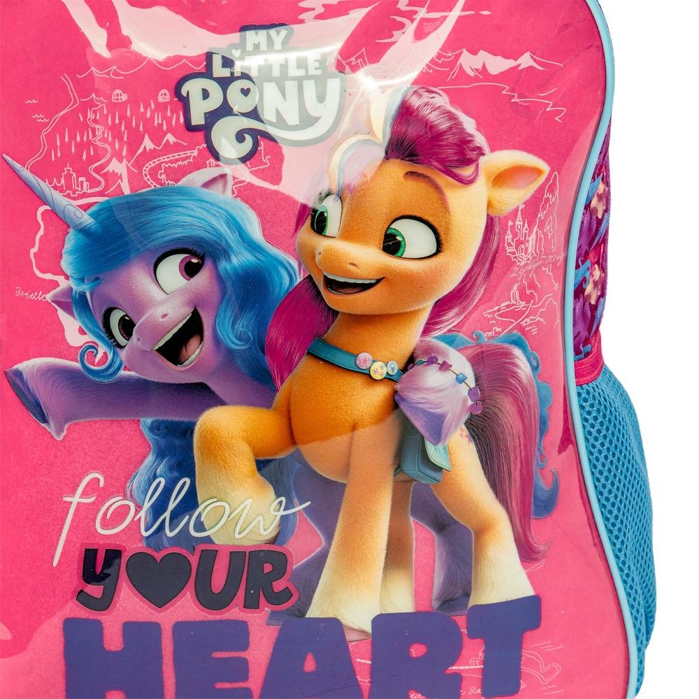 Mochila Grande My Little Pony Heart - Colorido Multicores 13