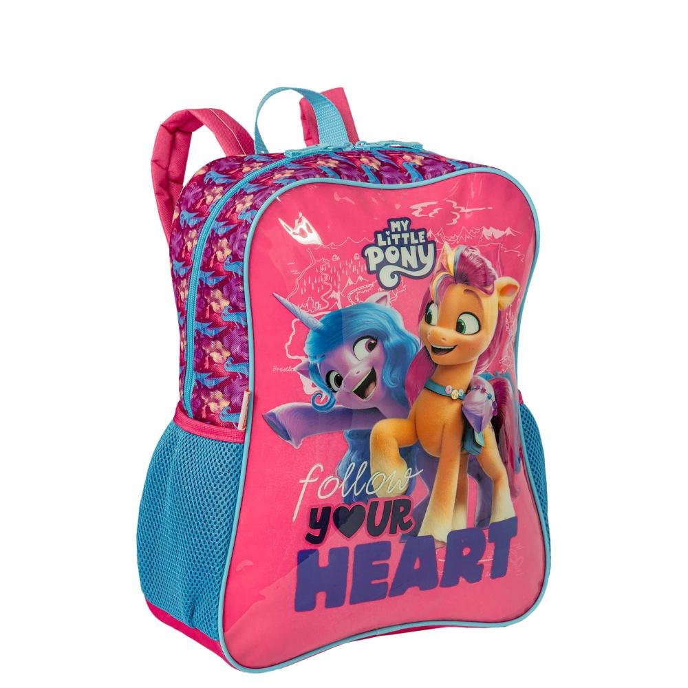 Mochila Grande My Little Pony Heart - Colorido Multicores 8
