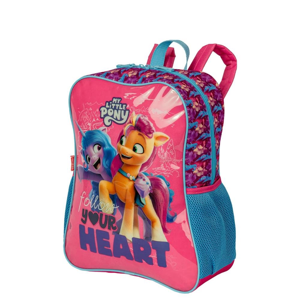 Mochila Grande My Little Pony Heart - Colorido Multicores 9